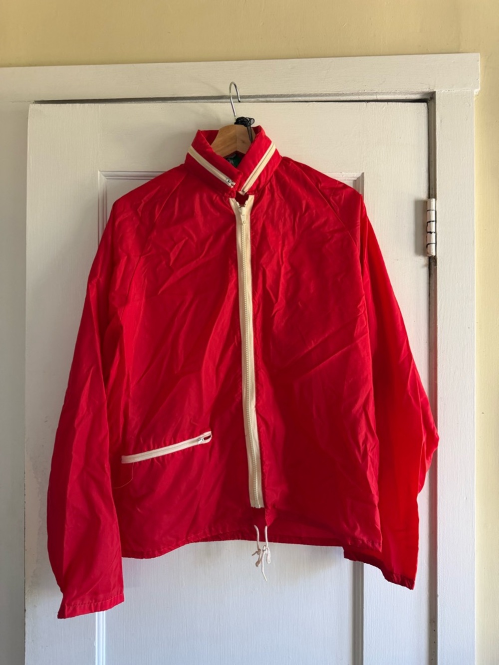 VTG 60’s Red Unisex Zip-Up Windbreaker